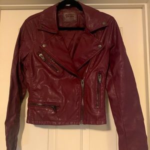 Faux-Leather Jacket